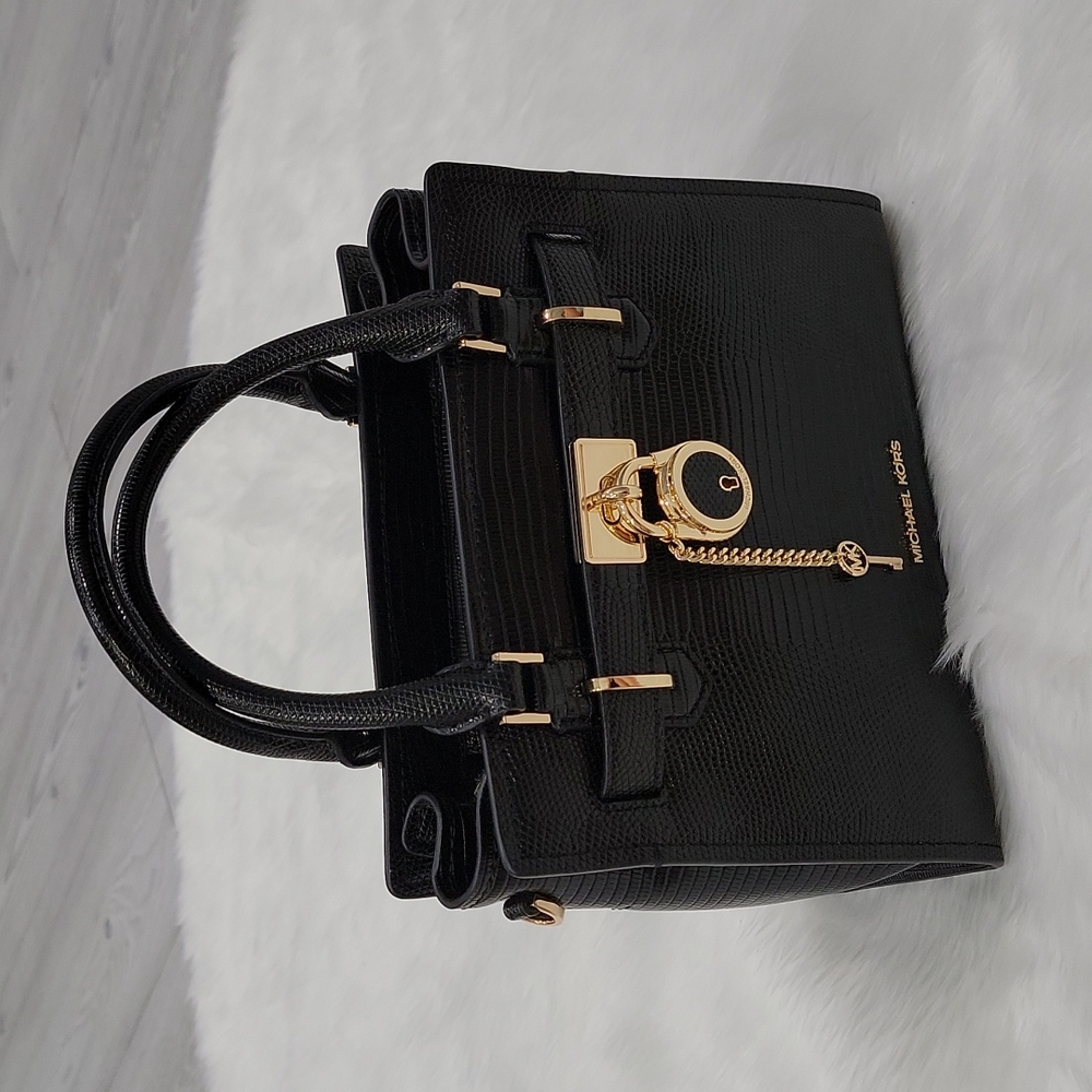 Michael Kors Hamilton Small Leather Satchel NWT